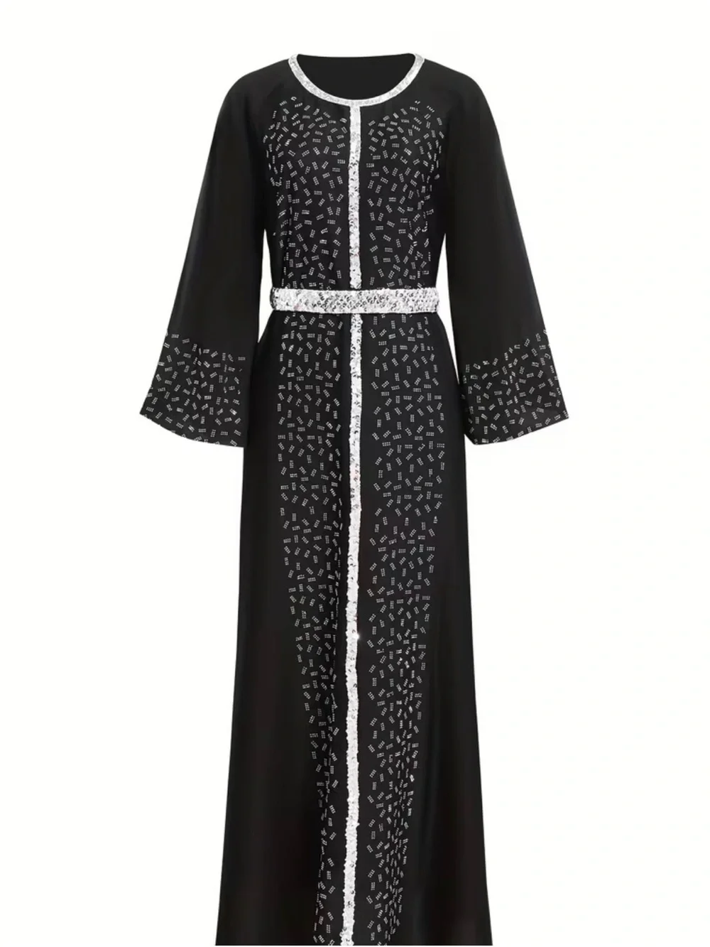 Women's abaya dress with Puff Sleeve size S/M